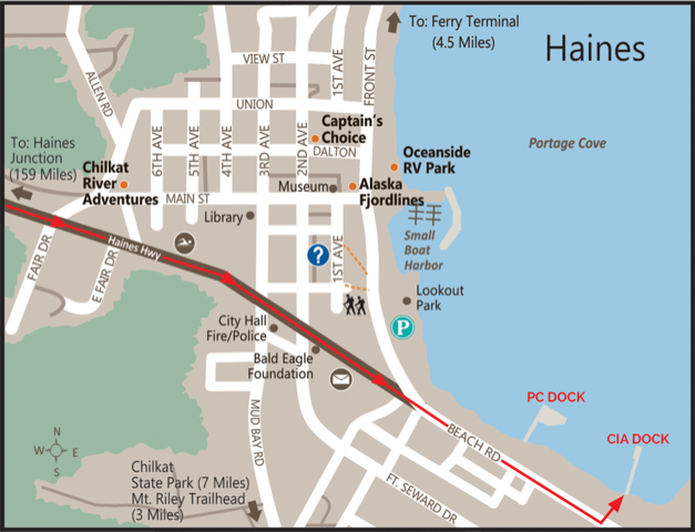haines parking map